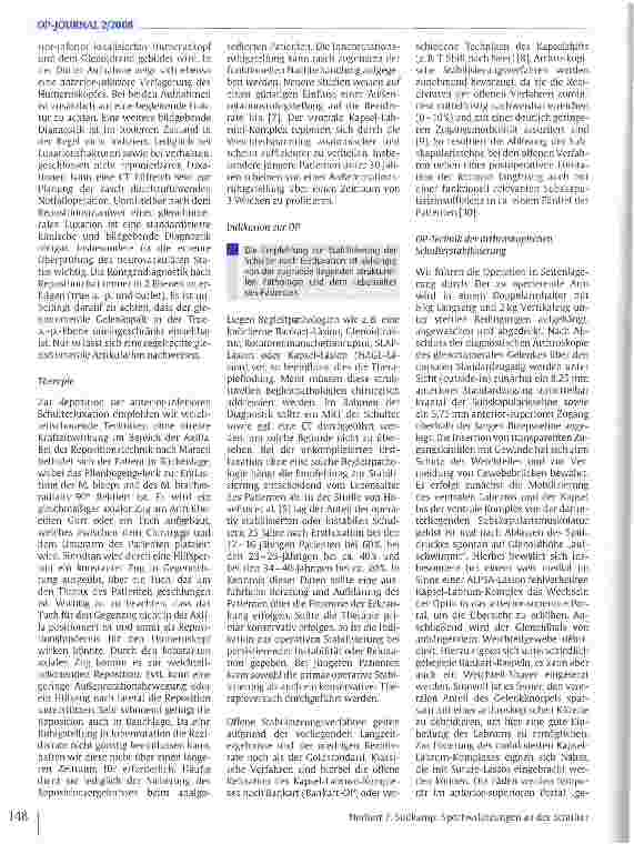 Vorschauseite 5: Sportverletzungen an der Schulter