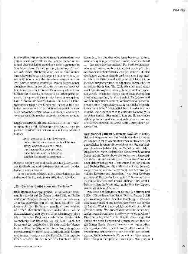 Vorschauseite 2: Erinnerungen und Reminiszenzen aus 40 JahrenDie DDR - meine Heimat?