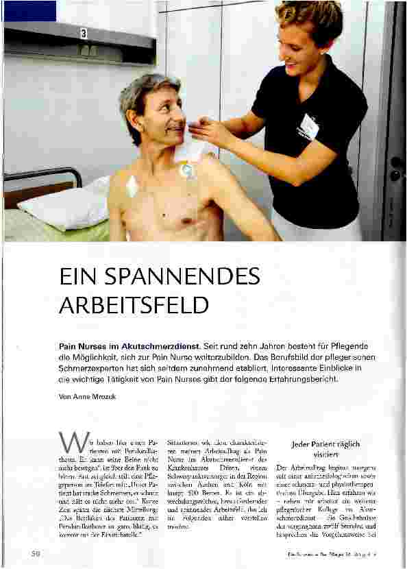 Vorschauseite 1: EINSPANNENDES ARBEITSFELD