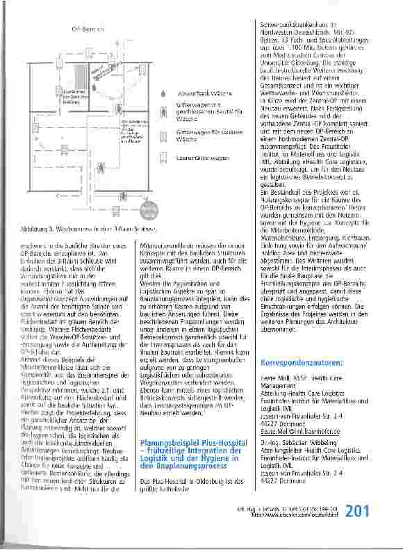 Vorschauseite 3: Hygienische, logistische sowie bauliche Herausforderungen bei einem OP-Neubau