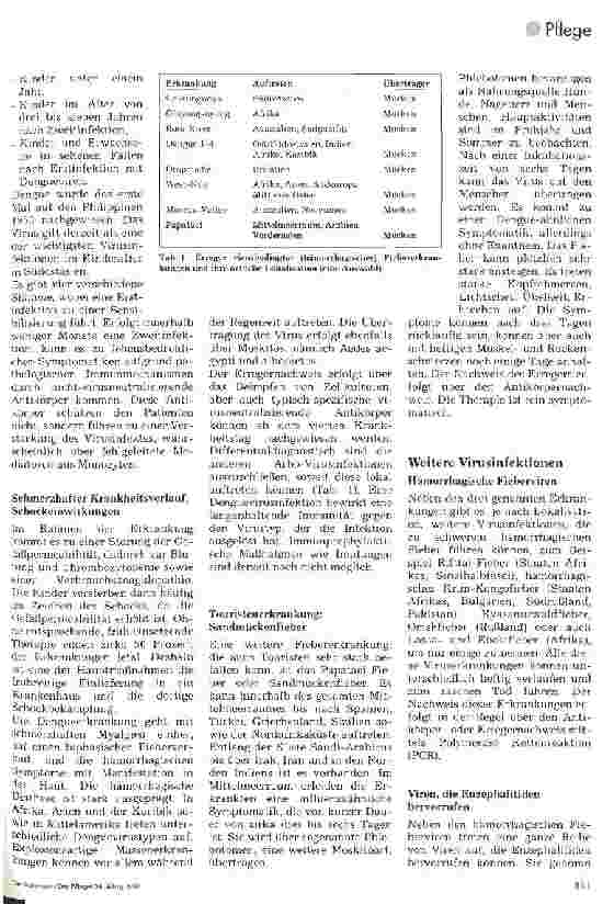 Vorschauseite 2: Viren, Würmer und andere Mitbringsel aus tropischen Gebieten