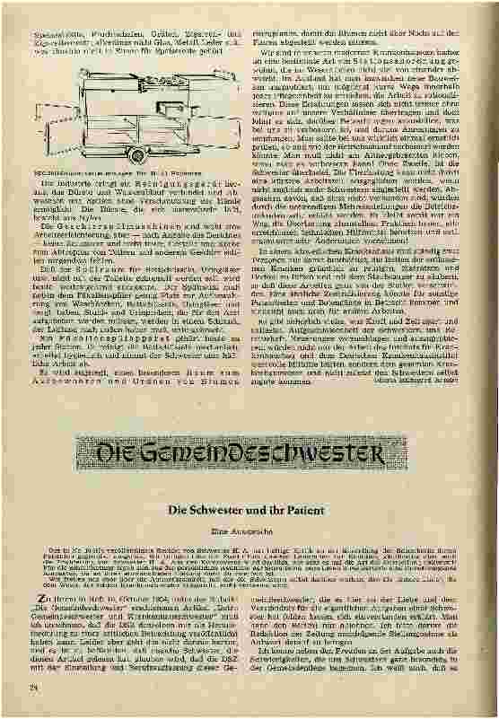Vorschauseite 1: Die Schwester und ihr Patient