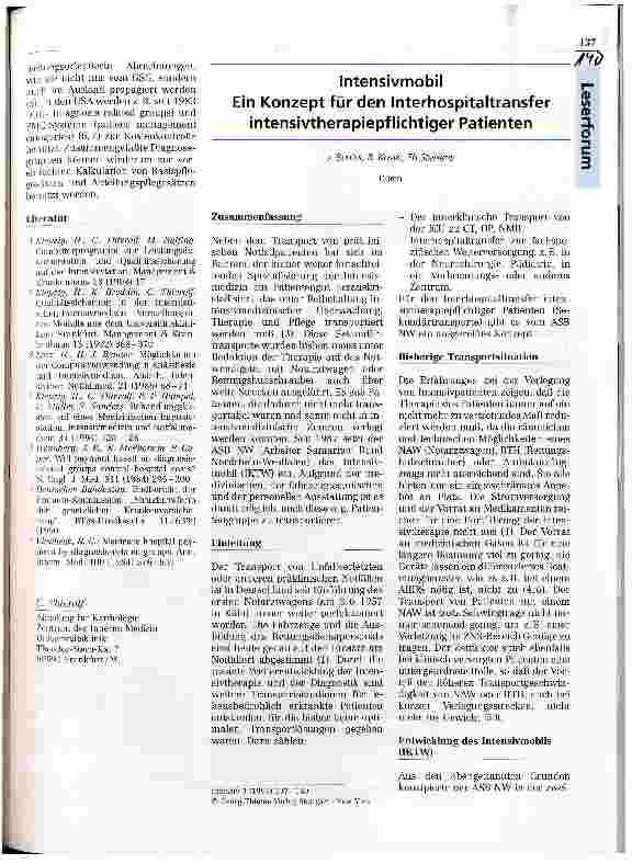Vorschauseite 6: Erfassung von Kostenund Leistungsdaten mit Hilfe eines Computerprogramms