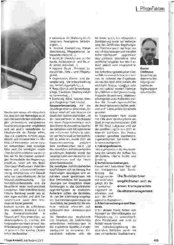 Vorschauseite 2: Sozialpartnerschaften in der Pflege