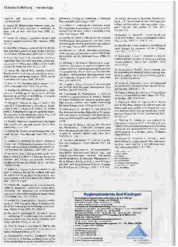 Vorschauseite 6: Individuelle, , entwicklungsfördernde Pflege basierend auf dem Newborn Individualized Developmental Care and Assessment Program (NIDCAP®)