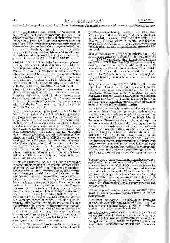 Vorschauseite 4: Stellungnahme zur sachgerechten Bestimmung der in Integrationsprojekten gemäß § 132 SGBIX förderungsfähigen Personen
