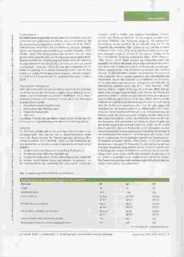 Vorschauseite 4: Der Direktzugang aus der Perspektive Berufsangehöriger der Ergotherapie, Logopädie und Physiotherapie