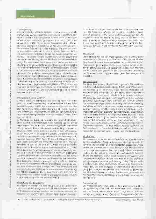 Vorschauseite 5: Der Direktzugang aus der Perspektive Berufsangehöriger der Ergotherapie, Logopädie und Physiotherapie
