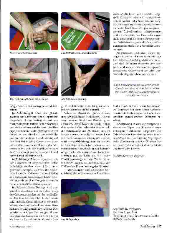 Vorschauseite 4: Der Calcaneus Im Blickwinkel manueller Verfahren