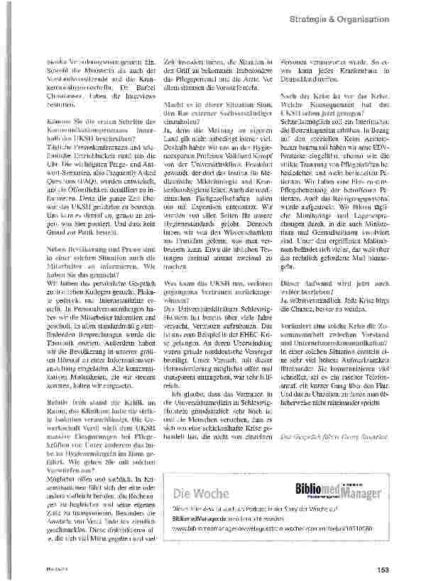 Vorschauseite 2: Kieler Krisenkommunikation