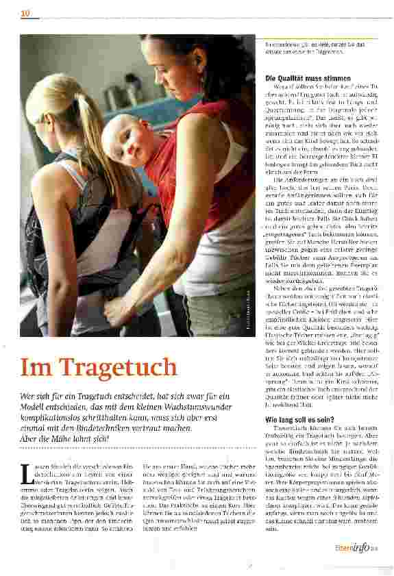 Vorschauseite 1: Im Tragetuch