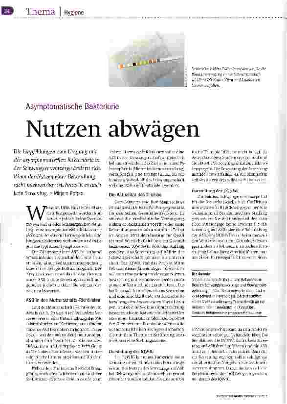 Vorschauseite 1: Nutzen abwägen