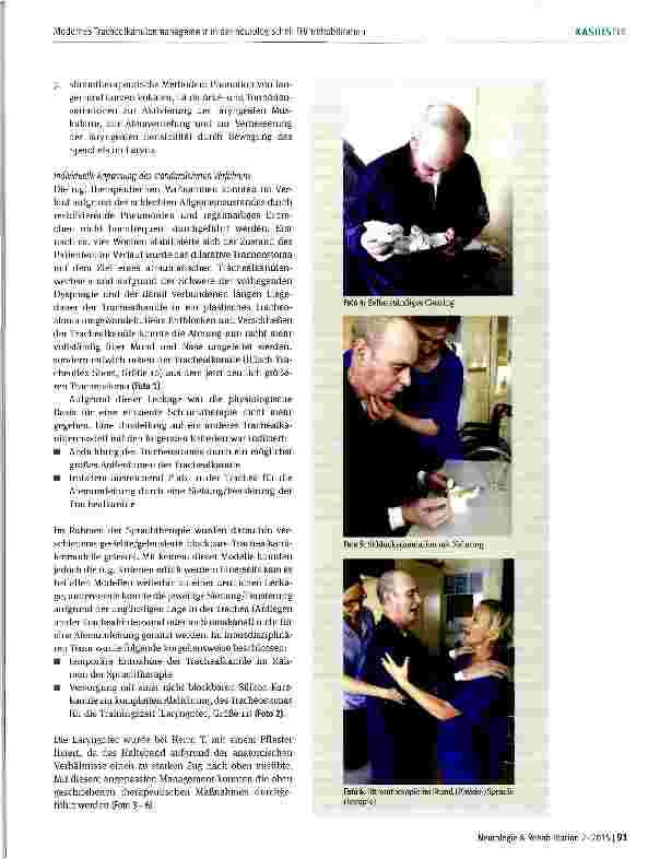 Vorschauseite 6: Modernes Trachealkanülenmanagement in der neurologischen Frührehabilitation