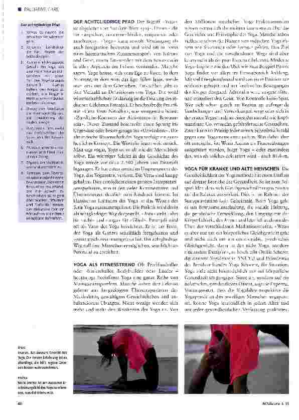 Vorschauseite 2: Spiritualität zwischen modernem Körperkult und alter Tradition