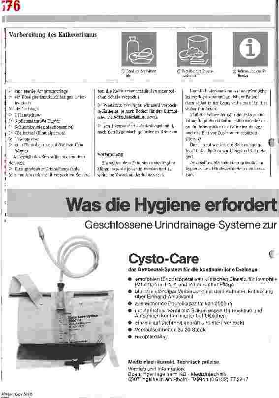 Vorschauseite 2: Katheterismus der Harnblase // Vorbereitung, Durchführung, Pflege
