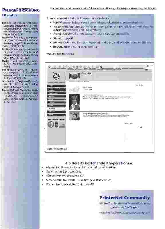 Vorschauseite 6: www.ebn.at -Evidence-based Nursing