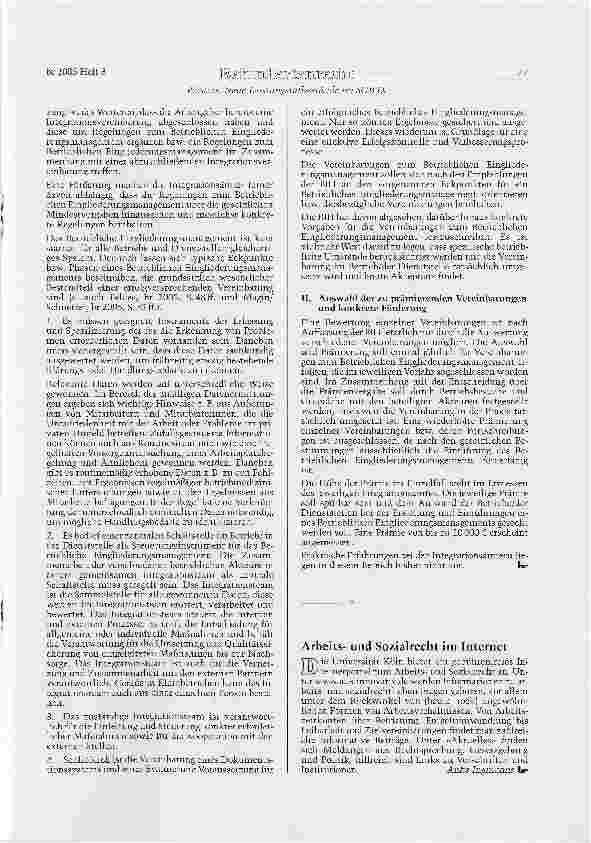 Vorschauseite 4: Neue Leistungstatbestände im SGB IX nach dem Gesetz zur Förderune der Ausbildung und Beschäftigung schwerbehinderter Menschen