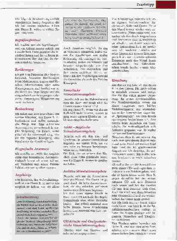 Vorschauseite 2: Basale Stimulation® -alle Sinne berühren