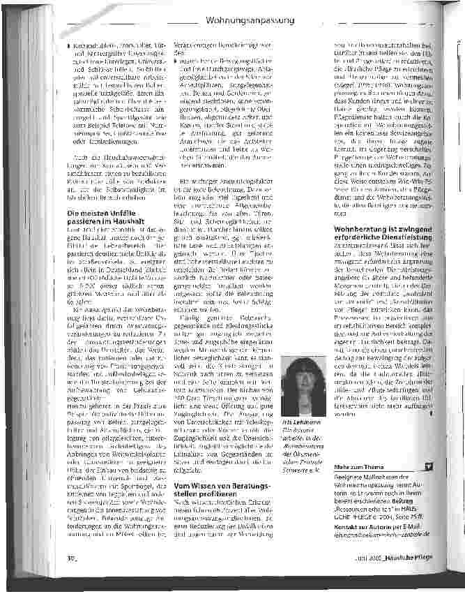 Vorschauseite 3: Wohnungen den Bedürfnissen der Menschen anpassen