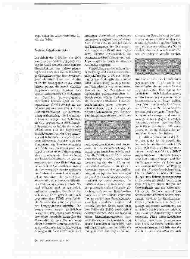 Vorschauseite 3: Der G-BA - Bilanz der bisherigen Arbeit