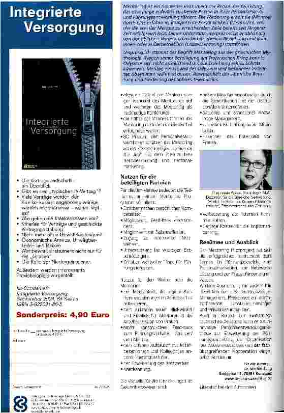 Vorschauseite 2: Erfahrung weitergebenMentoring - ein effektives Personalentwicklungsinstrument