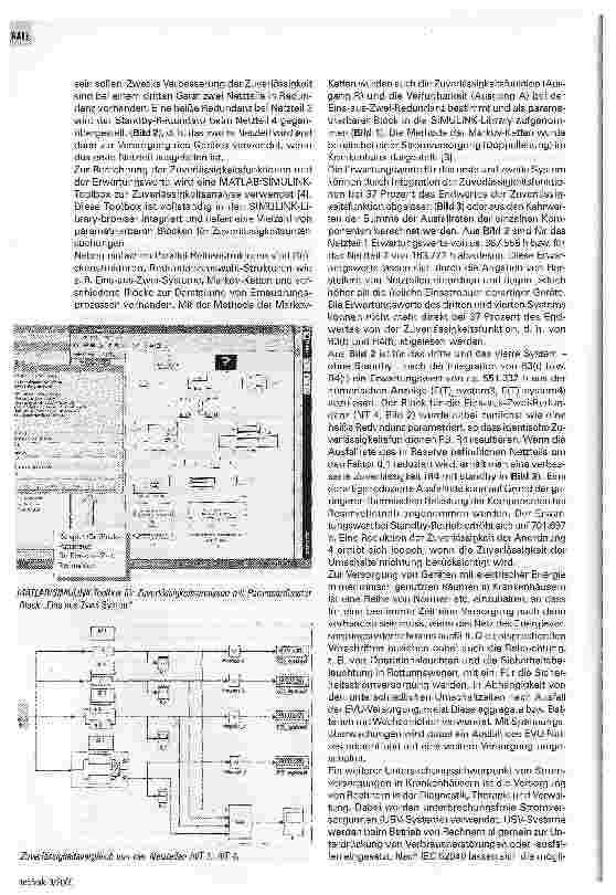 Vorschauseite 4: Zuverlässigkeitsanalyse im Krankenhaus