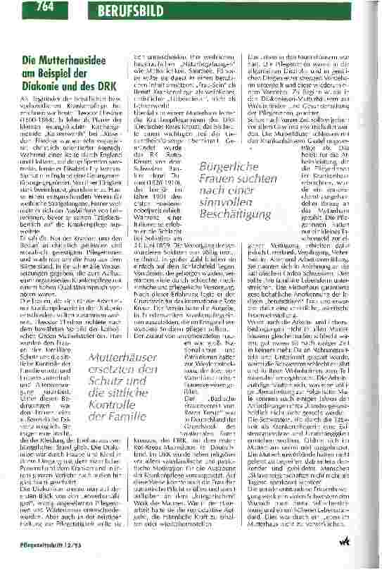 Vorschauseite 3: Krankenschwestern sind billig, willig und gut Die historische Entstehung eines Rollenbildes