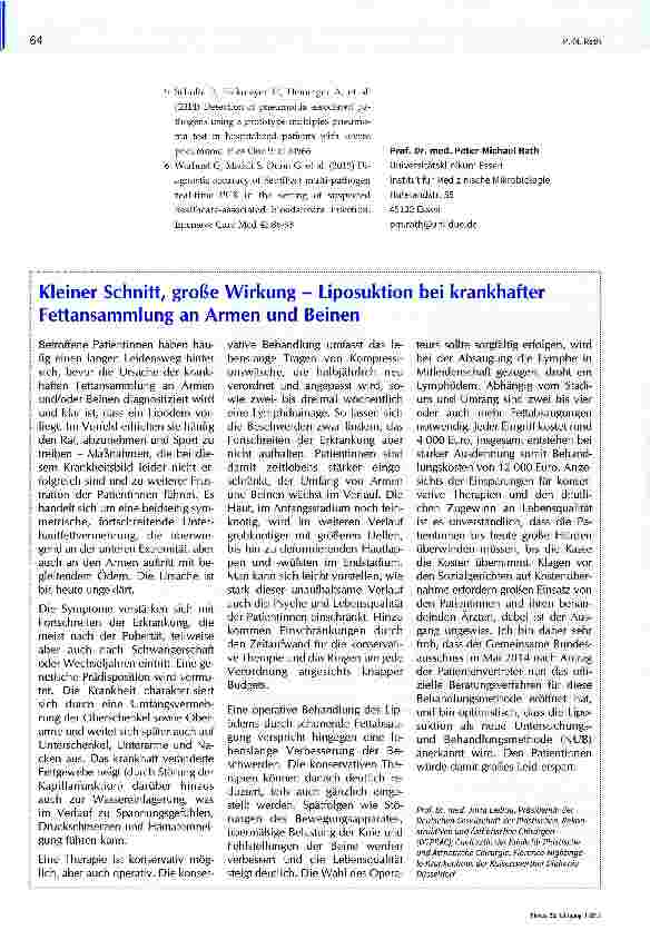 Vorschauseite 3: Multiplex-PCRs bei Pneumonie und Sepsis