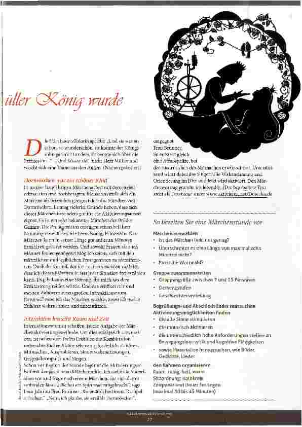 Vorschauseite 2: Der Dornröschenkuss