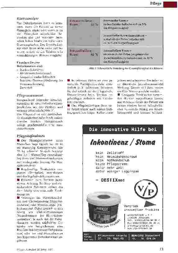Vorschauseite 2: Dehydratationsprophylaxe