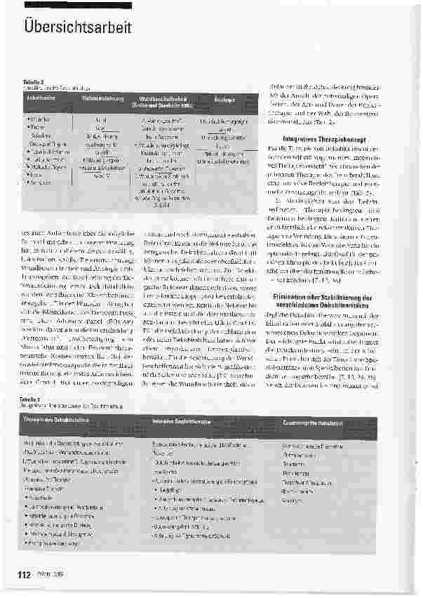 Vorschauseite 3: Aktueller Stellenwert und Möglichkeiten der chirurgischen Therapie des Dekubitalulkus: Wen operieren, wann und wie?