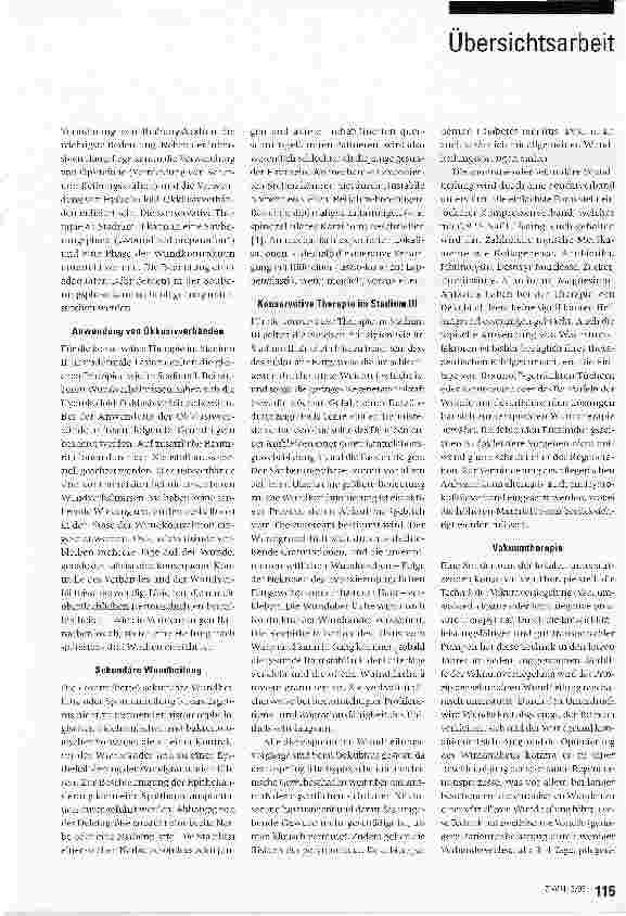 Vorschauseite 6: Aktueller Stellenwert und Möglichkeiten der chirurgischen Therapie des Dekubitalulkus: Wen operieren, wann und wie?