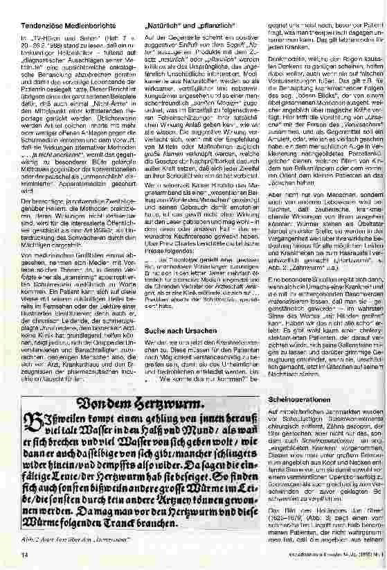 Vorschauseite 3: Glaube und Aberglaube in der Medizin am Ende des 20. Jahrhunderts