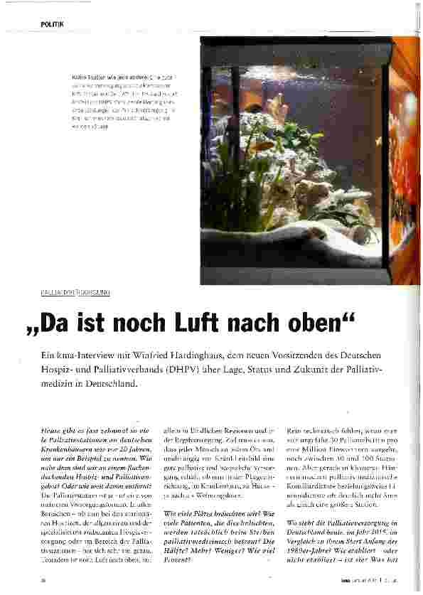 Vorschauseite 1: Da ist noch Luft nach oben