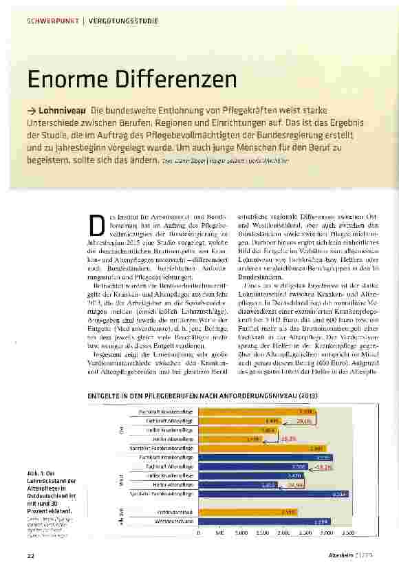 Vorschauseite 1: Enorme Differenzen
