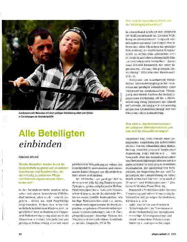 Vorschauseite 1: Alle Beteiligten einbinden