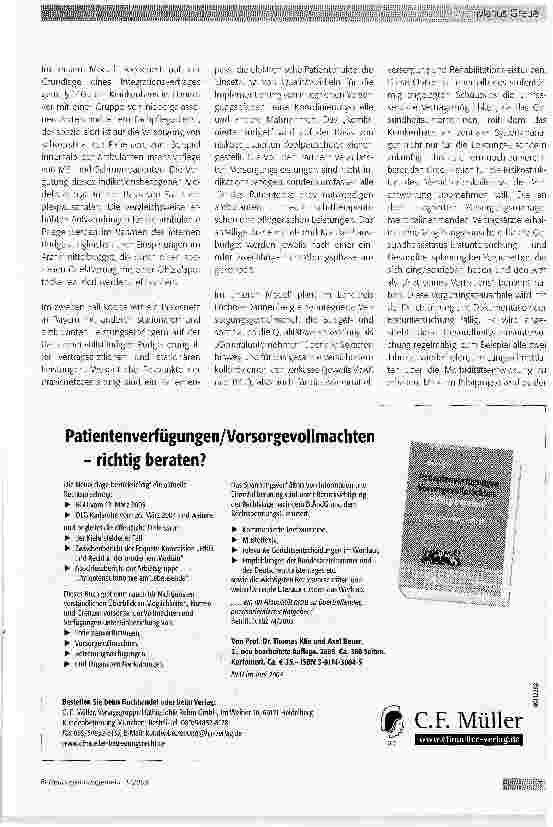 Vorschauseite 4: Neue Steuerungsansätze im Gesundheitswesen durch Integrierte Versorgung