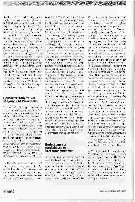 Vorschauseite 5: Neue Steuerungsansätze im Gesundheitswesen durch Integrierte Versorgung