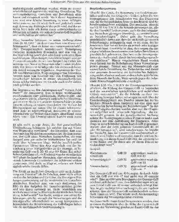 Vorschauseite 4: Die Crux mit den leichten Behinderungen