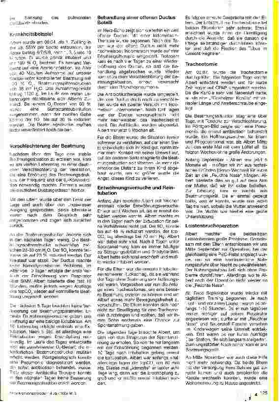 Vorschauseite 2: Langzeitpflege bei bronchopulmonaler Dysplasie (BPD)