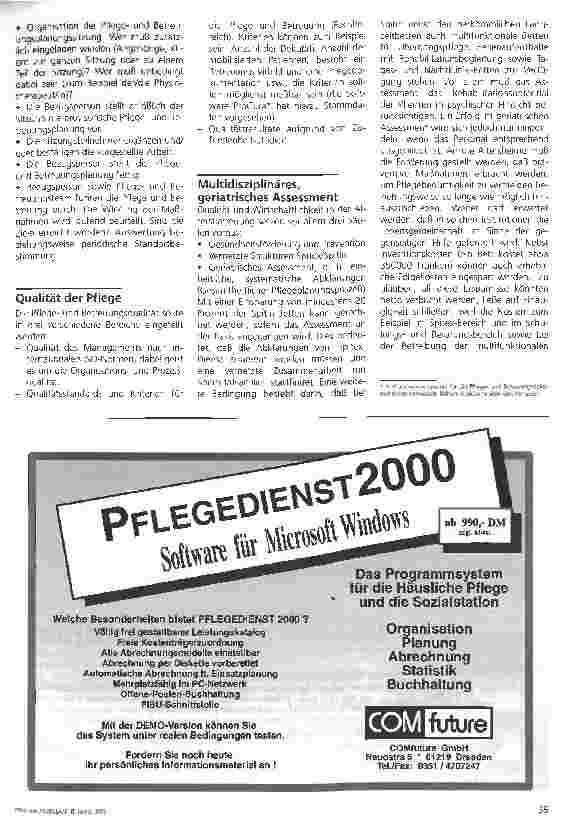 Vorschauseite 3: Management, das Kosten senkt und die Lebensqualität erhöht