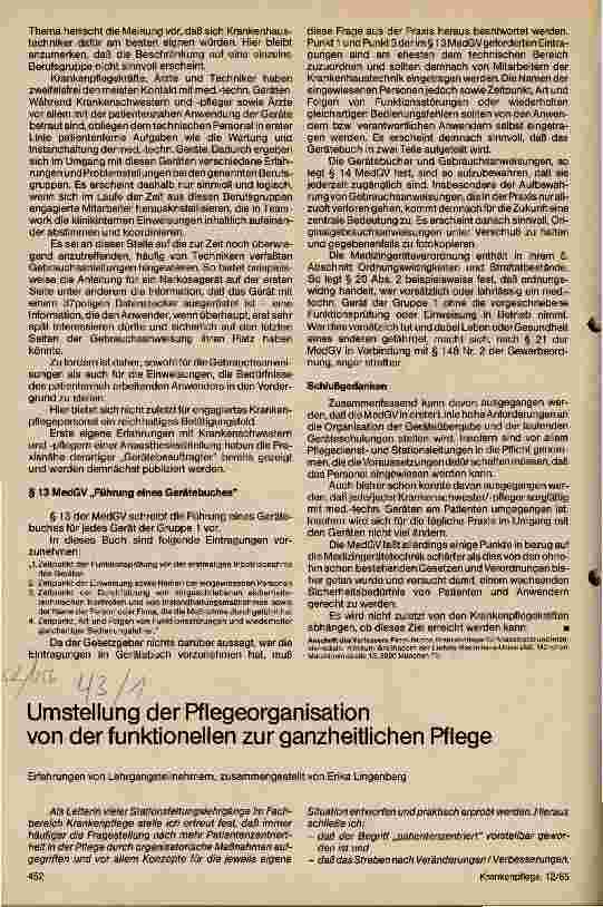 Vorschauseite 3: Die Verordnung über die Sicherheit medizinisch-technischer Geräte (Med GV)