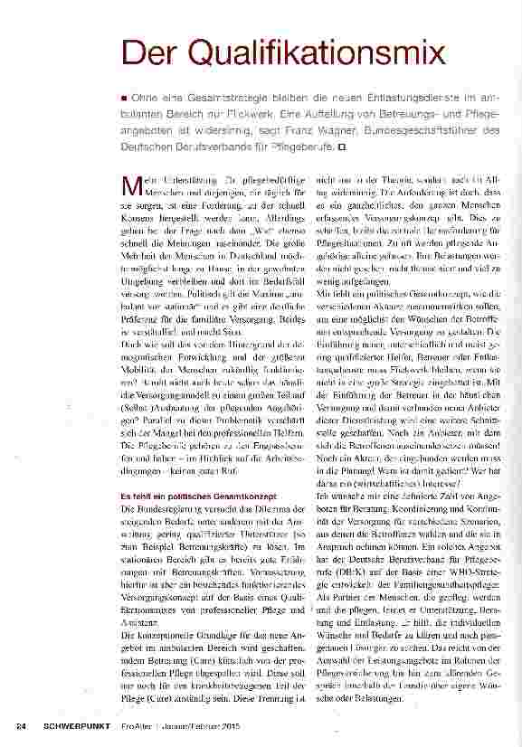 Vorschauseite 1: Der Qualifikationsmix