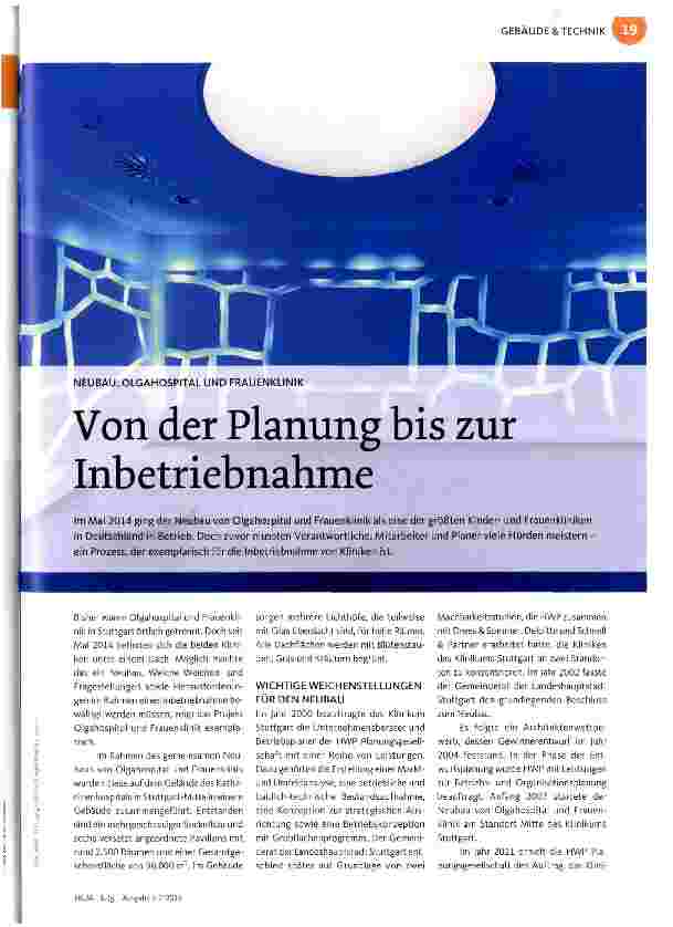 Vorschauseite 1: Von der Planung bis zur Inbetriebnahme