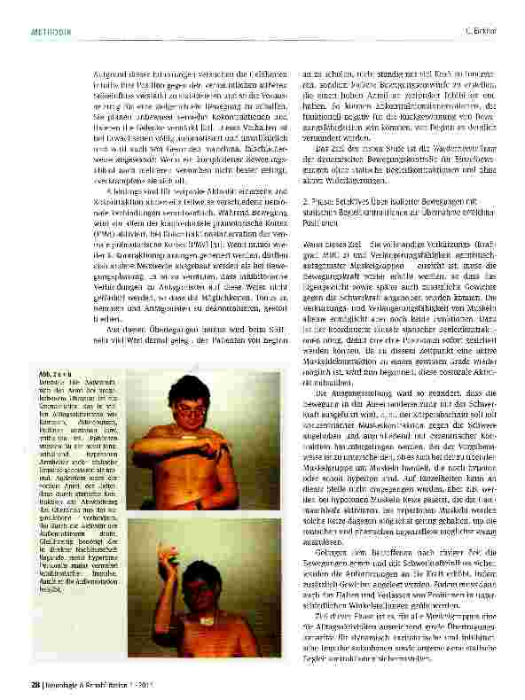 Vorschauseite 6: Hochgradige zentralmotorische Paresen -task-orientiert oder impairment-orientiert therapieren?