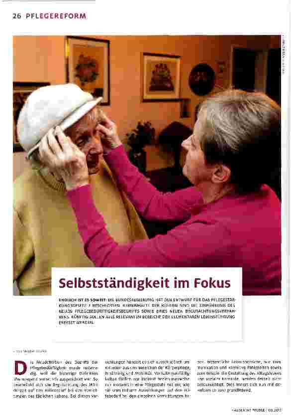 Vorschauseite 1: Selbstständigkeit im Fokus