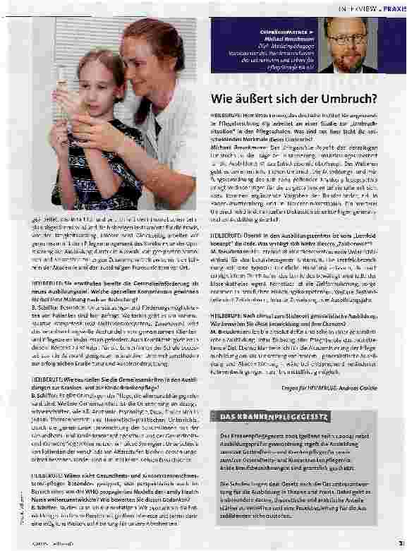 Vorschauseite 2: Neue Akzente im Berufsbild