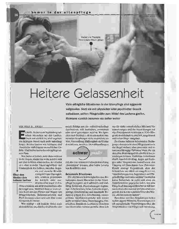Vorschauseite 1: Heitere Gelassenheit