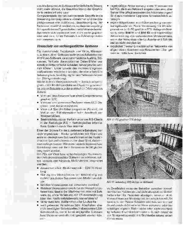 Vorschauseite 6: Der PC - (K)ein MedizinproduktFormalrechtliche und sicherheitstechnische Kriterien der Kombination PC und Medizinprodukt nach dem MPG - Teil 2