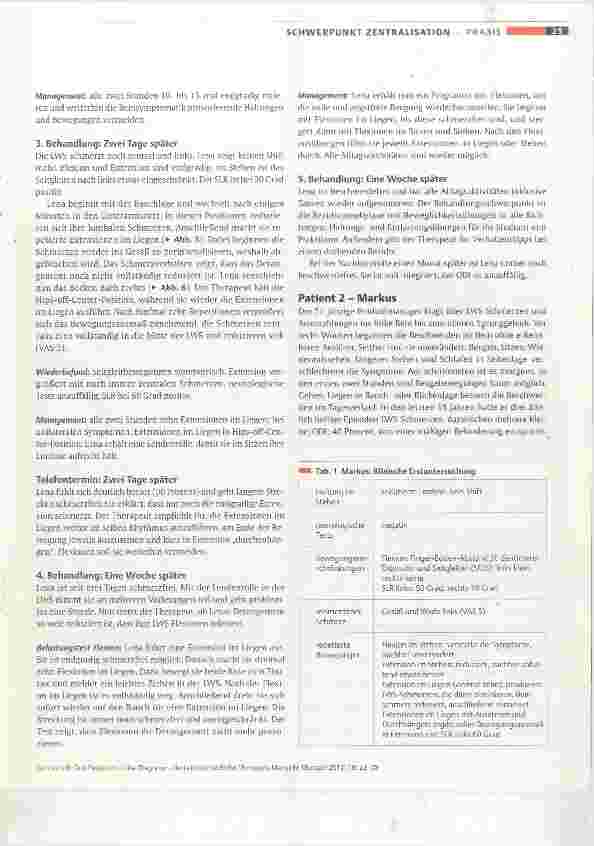 Vorschauseite 3: Drei Patienten - eine Diagnose - drei unterschiedliche Therapien